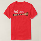 Am7 Guitar Chord T-shirt (Design voorkant)