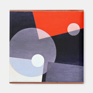 Am 7 (26), abstract kunstwerk van Laszlo Moholy-Na Magneet