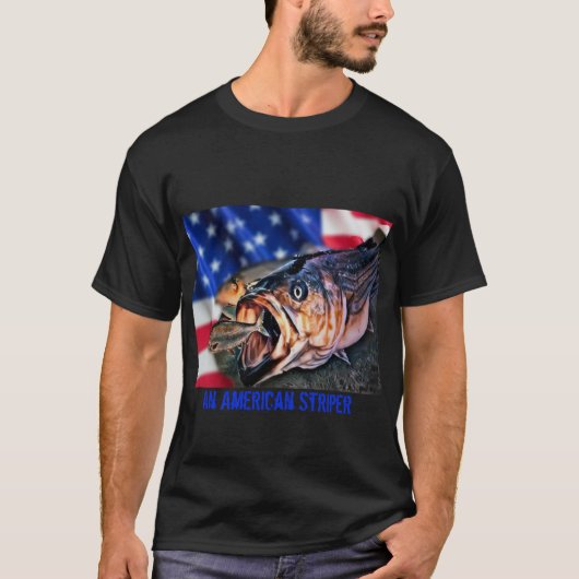 Am American Striper T-shirt (Voorkant)