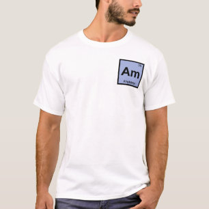 Am - Amphitrite Griekse Scheikunde Periodiek Syste T-shirt