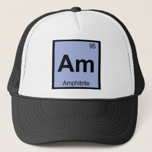 Am - Amphitrite Griekse Scheikunde Periodiek Syste Trucker Pet