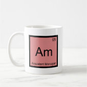 AM - Assistent-manager Chemistry Element Symbol T Koffiemok (Links)