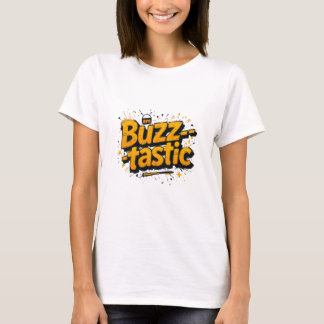 Am Buzztastic T-Shirt, Energetisch Buzz T-shirt, L T-shirt