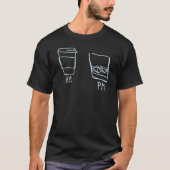 AM Coffee PM Win 3 T-shirt (Voorkant)