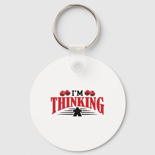 AM Dinking Board Game Board Gamer Tabletop Sleutelhanger (Voorkant)