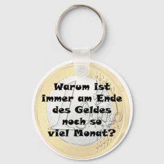 Am Ende des Geldes noch so viel Monat Sleutelhanger