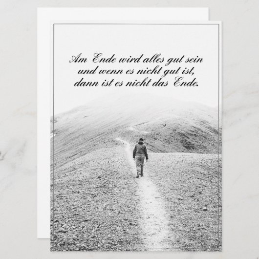 Am Ende wird alles gut sein (Voorkant / Achterkant)