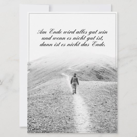 Am Ende wird alles gut sein (Voorkant)