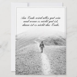 Am Ende wird alles gut sein