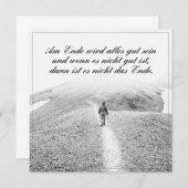 Am Ende wird alles gut sein (Voorkant / Achterkant)