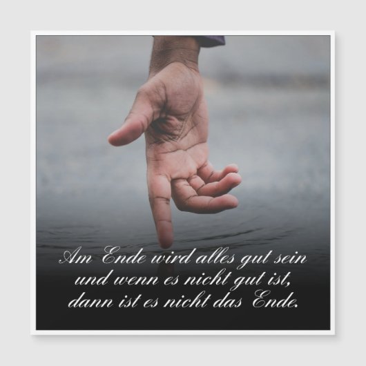 Am Ende wird alles gut sein (Voorkant)