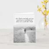 Am Ende wird alles gut sein Kaart (Gele Bloem)