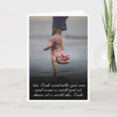 Am Ende wird alles gut sein Kaart (Voorkant)