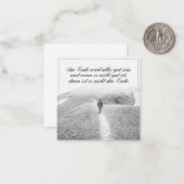 Am Ende wird alles gut sein Notitiekaartje (Voorkant / Achterkant in situ)