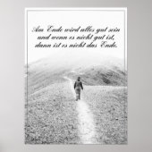 Am Ende wird alles gut sein Poster (Voorkant)