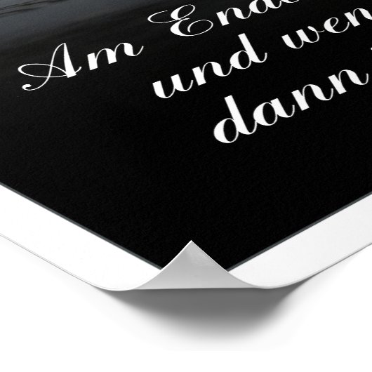 Am Ende wird alles gut sein Poster (Hoek)