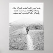 Am Ende wird alles gut sein Poster (Voorkant)