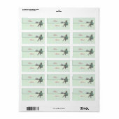 Am Fenster Adressaufkleber Etiket (Full Sheet)