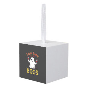 Am Here Boos Halloween Geest Wijn Glazen Spin W Decoratie