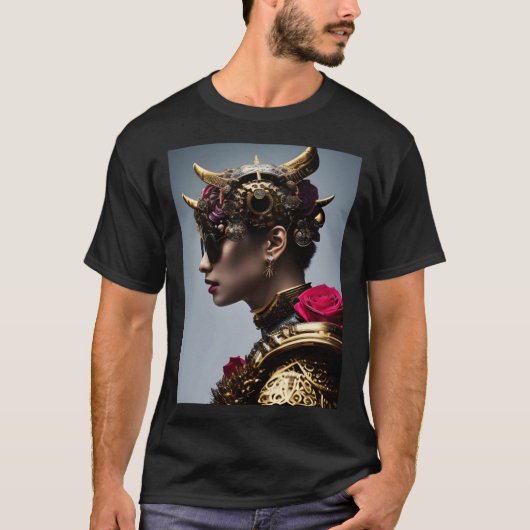 Am I As Cool As I Look AI Portrait T-shirt (Voorkant)