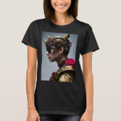 Am I As Cool As I Look AI Portrait T-shirt (Voorkant)