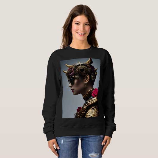 Am I As Cool As I Look AI Portrait Trui (Voorkant volledig)