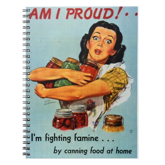 "Am I Proud" 1940s-laptop Notitieboek (Voorkant)