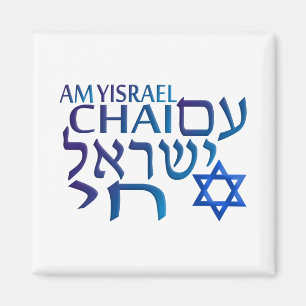 Am Israel Chai Magneet