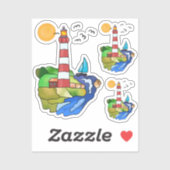 Am Meer Sticker (Vel)