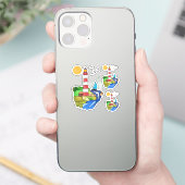 Am Meer  Sticker (Telefoon)