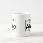 Am-mo (ammo) - volledig koffiemok (Center)