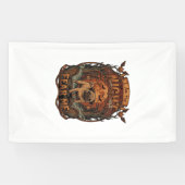 Am Night Fear Me Pug Halloween Moon_1 Spandoek (Horizontaal)
