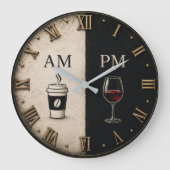 AM PM Coffee and Wine Grote Klok (Voorkant)