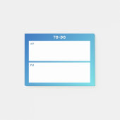 AM PM Sticky Note Planner – Dagelijkse Focus (Voorkant)