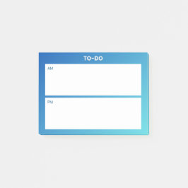 AM PM Sticky Note Planner – Dagelijkse Focus