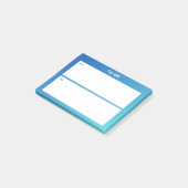 AM PM Sticky Note Planner – Dagelijkse Focus (Schuin)