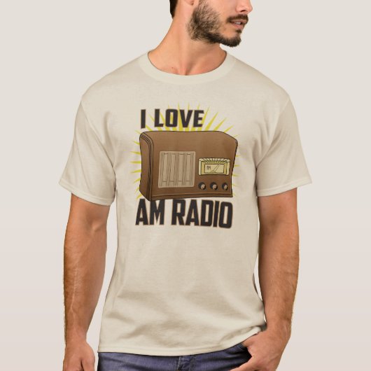 AM RADIO Tee Shirt (Voorkant)