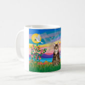 Am. SH Tabby Tijgerkat - Beschermengel (#2) Koffiemok (Voorkant links)