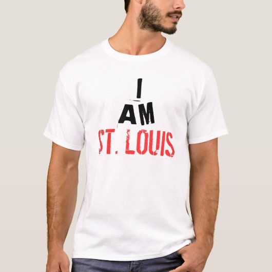 AM, ST. LOUIS, IK T-SHIRT (Voorkant)