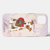 Am Staff Heart Mam Case-Mate iPhone Case (Achterkant (horizontaal))