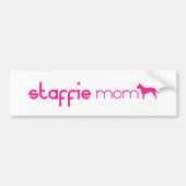 Am Staffordshire Terrier mama Bumpersticker (Voorkant)