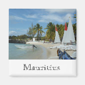 Am Strand von Mauritius Magneet (Voorkant)