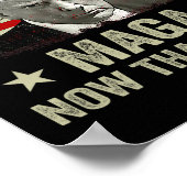 AM &# Times meer maga nu dan ooit Trump-steun Poster (Hoek)