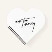 Am Too Messy - Grappig en relatable Notitieboek (Voorkant)