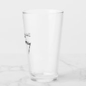 Am Too Messy - Speels en Humoristisch Glas (Links)