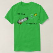 Am tras cu urechea t-shirt (Design voorkant)