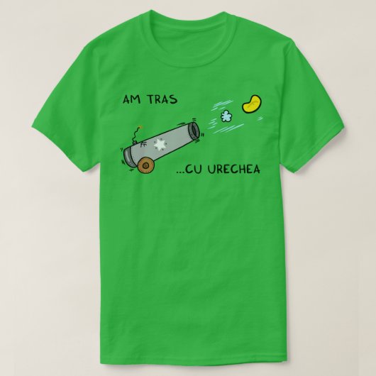Am tras cu urechea t-shirt (Design voorkant)
