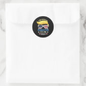 AM Voting Convicted Felon 2024 Ronde Sticker (Tas)