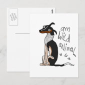 Am Wilde Dier Briefkaart (Voorkant / Achterkant)