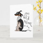 Am Wilde Dier Kaart (Gele Bloem)